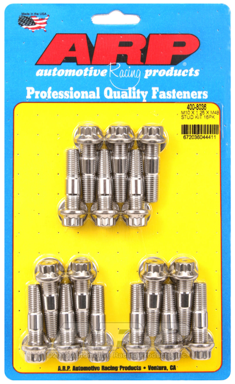 ARP Stainless Steel Accessory Studs