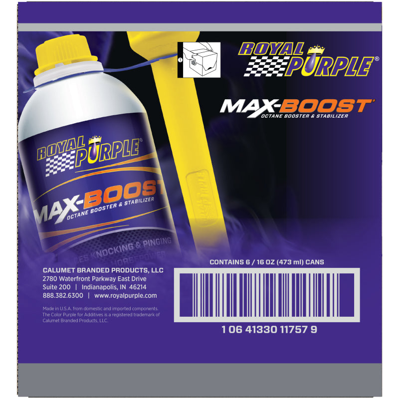 Max Boost Octane Boost Case 6x16oz Bottles