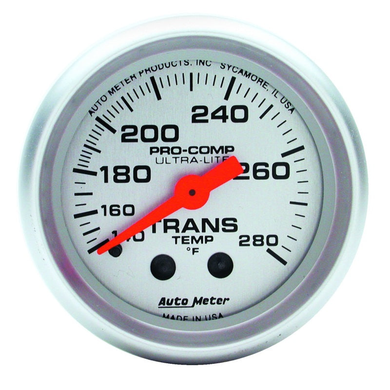 2-1/16in Ultra-Lite Oil Trans Temp. Gauge