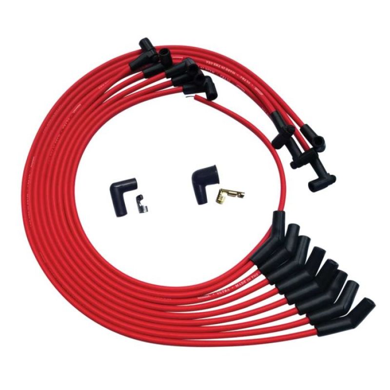 Ultra Plug Wire Set SBC Under V/C Red