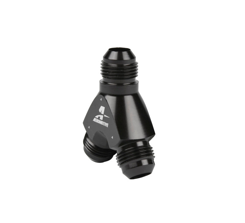 Y-Block Fitting - 8an to 2x -8an