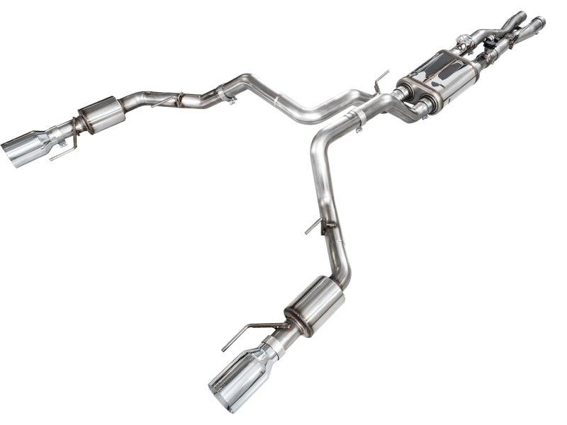 AWE Gen 3 Raptor R SwitchPath Exhaust  - Chrome Silver Tips