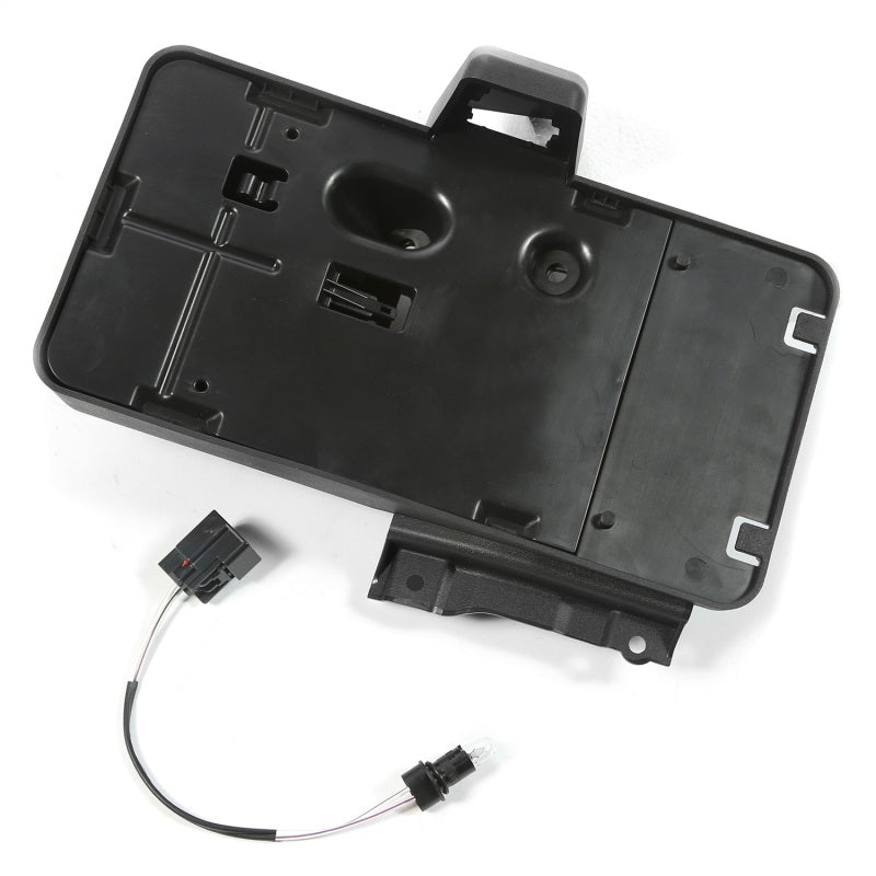 License Plate Bracket; 0 7-17 Jeep Wrangler JK -