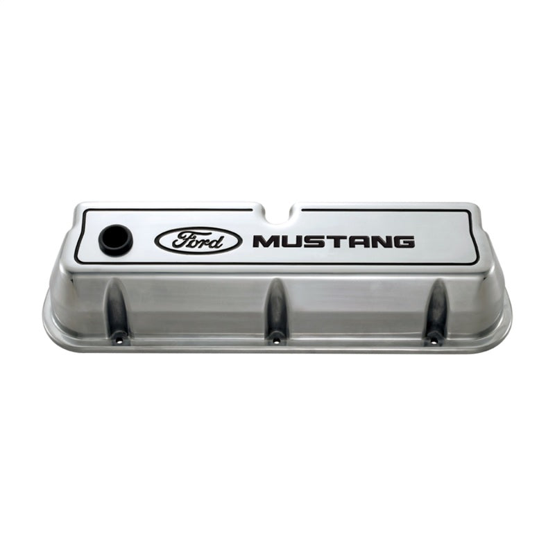 Die Cast Alm Valve Cover Set w/Mustang Logo
