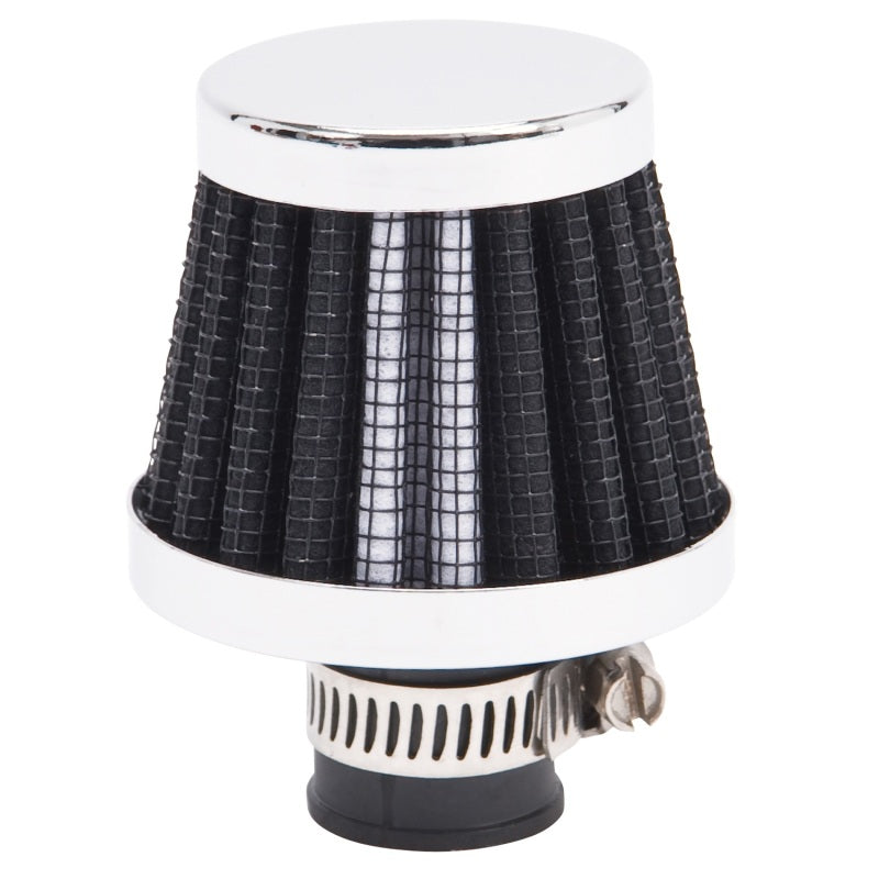 Valve Cover Breather 10mm Inlet Black/Chrome