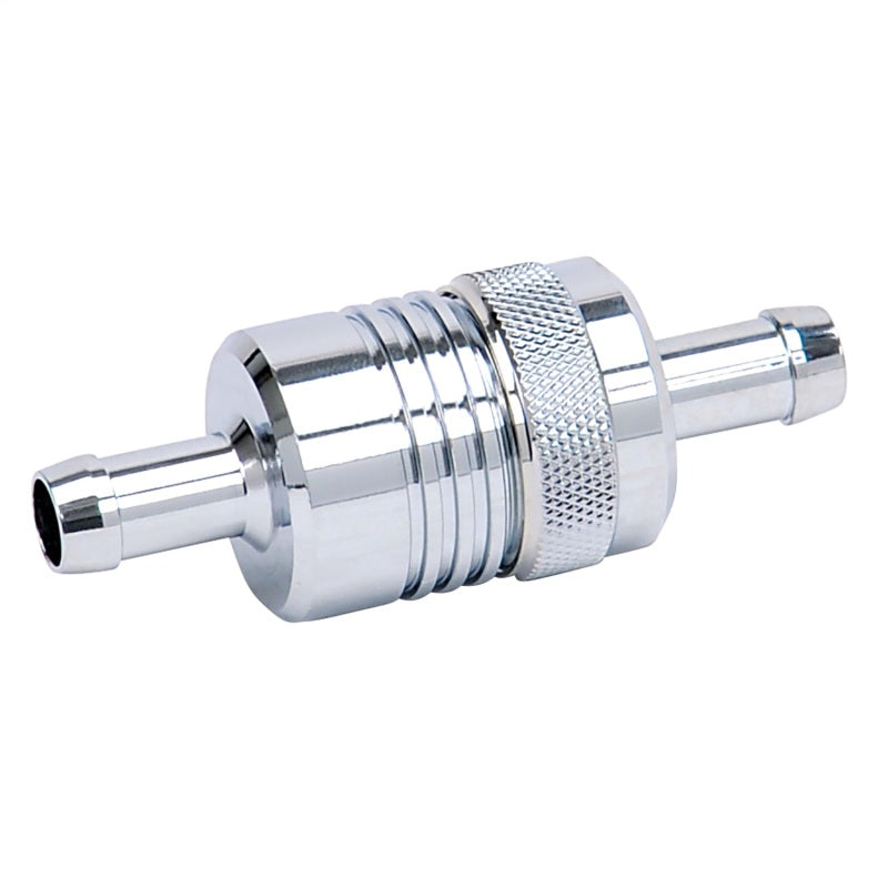 Fuel Filter 3/8 NPT Chrome