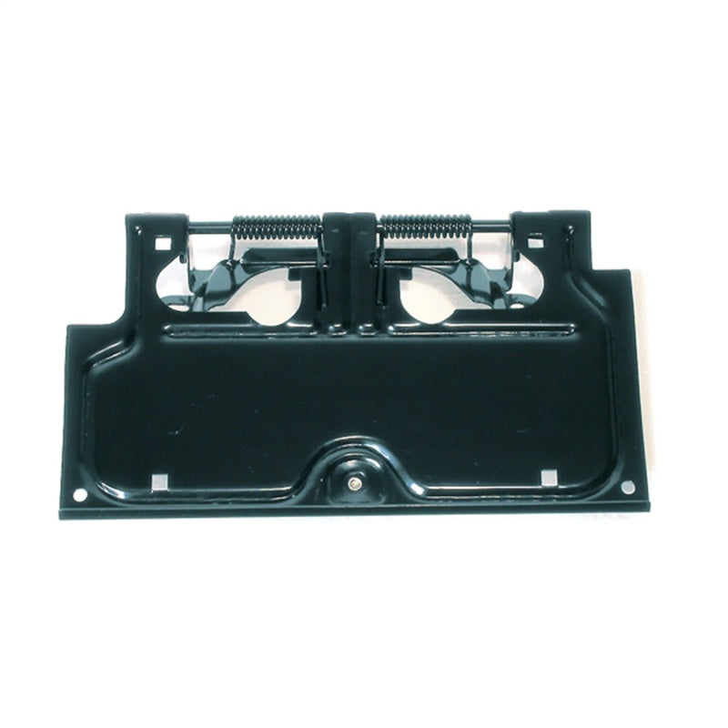 License Plate Bracket  B lack; 87-95 Jeep Wrangle