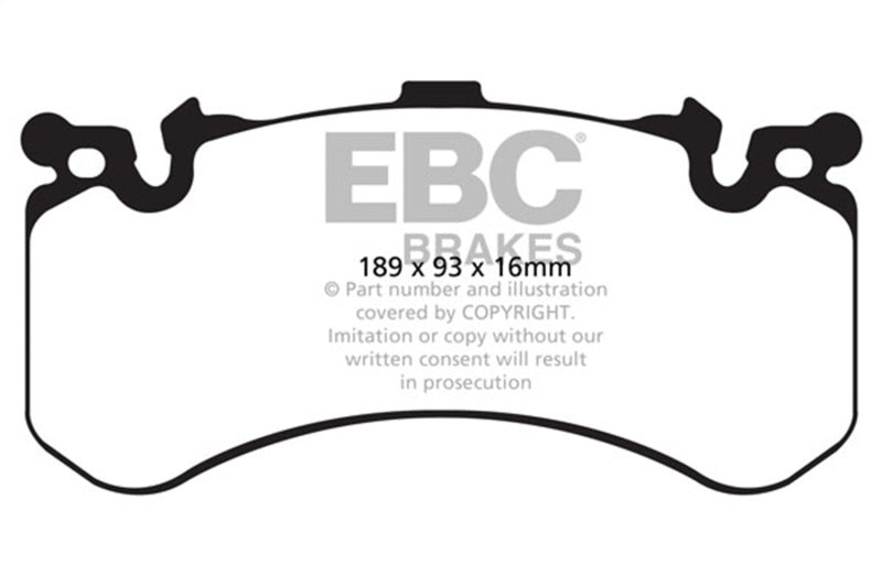 Brake Pads Redstuff Front Audi A8