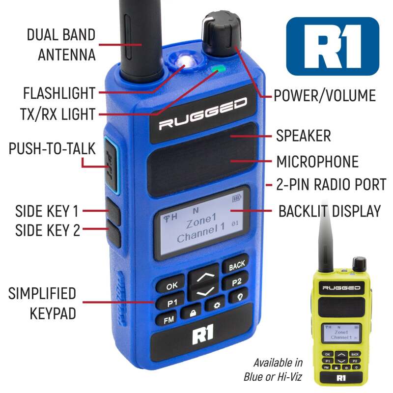 Radio System Complete Team NASCAR R1 UHF/VHF