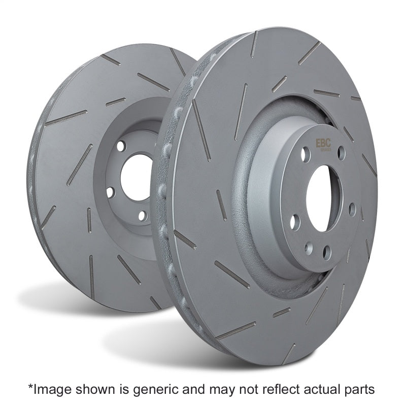 EBC 12-14 Dodge SRT Viper 8.4 USR Slotted Front Rotors
