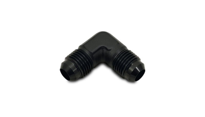 Vibrant -12AN 90deg Flare Union Fitting - Aluminum