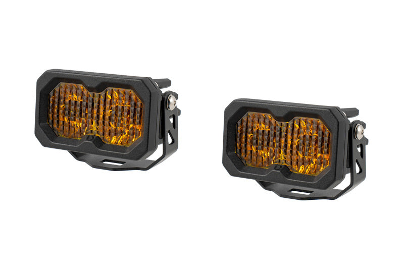 Diode Dynamics C2 2.0 Pro Yellow Combo/Driving Standard ABL (pair)