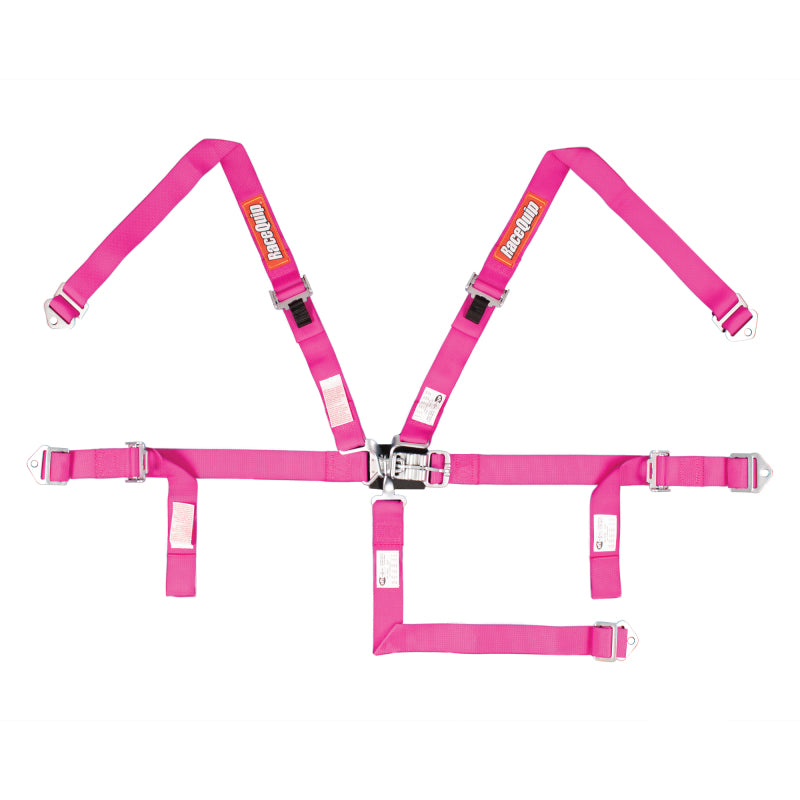 5pt Harness Set Jr LL Pink