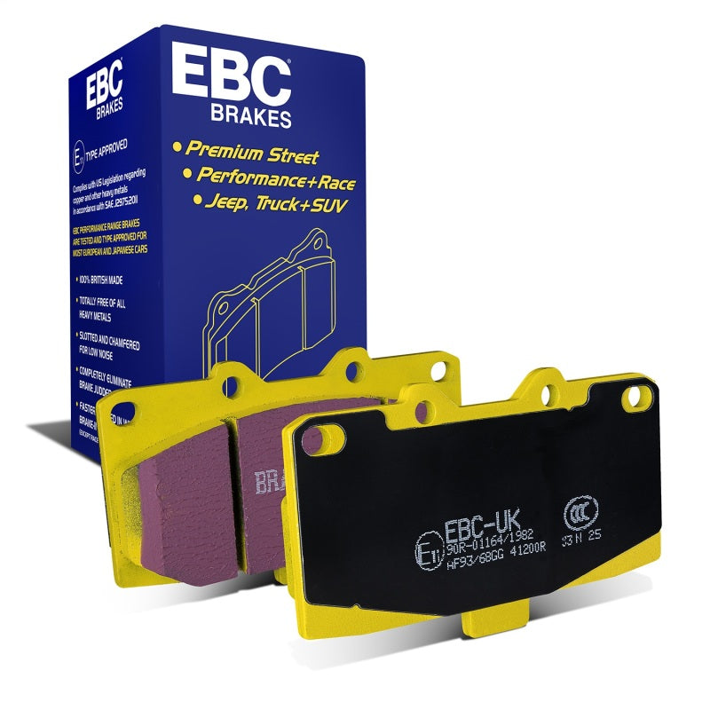 EBC 89-95 Nissan Skyline (R32) 2.6 Twin Turbo GT-R Yellowstuff Front Brake Pads