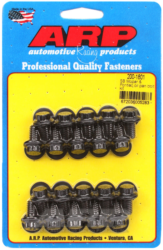 SBM Oil Pan Bolt Kit - 12pt.