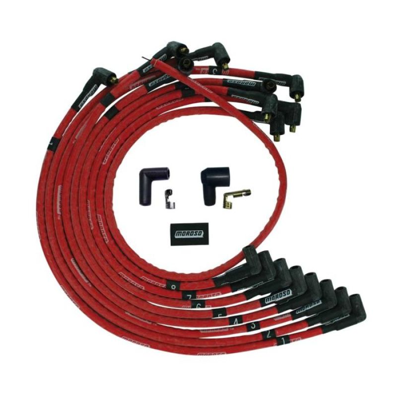 Ultra Plug Wire Set SBC Over V/C Red
