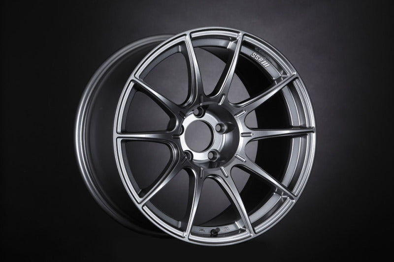 SSR GTX01 18x9.5 5x114.3 15mm Offset Dark Silver Wheel