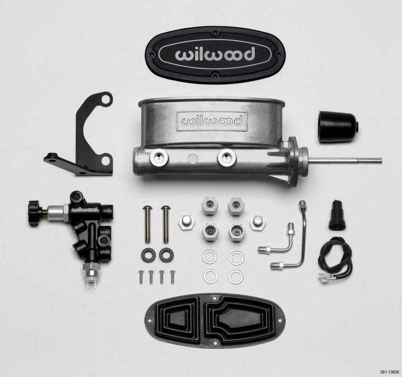 Alum Tandem M/C Kit w/ Brkt & Prop Valve 15/16