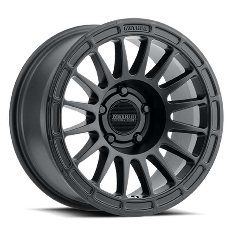 Method MR314 17x7.5 +30mm Offset 5x4.5 73mm CB Matte Black Wheel