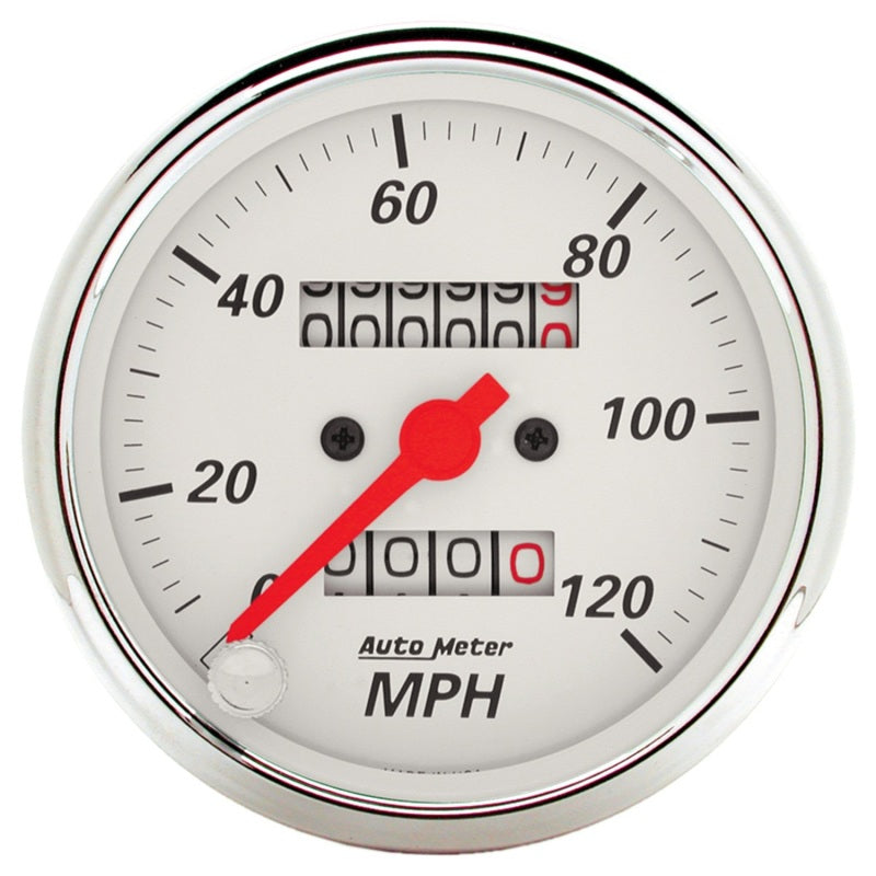 3-1/8in A/W Speedometer 120MPH