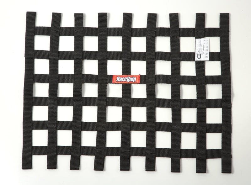 Ribbon Window Net SFI Black