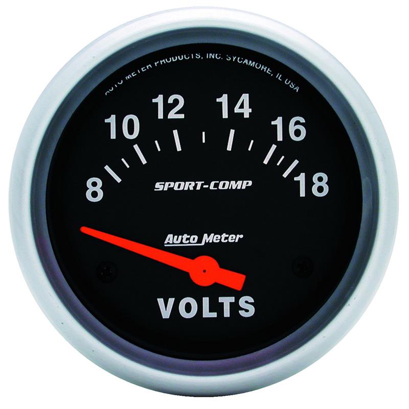 8-18 Voltmeter Gauge