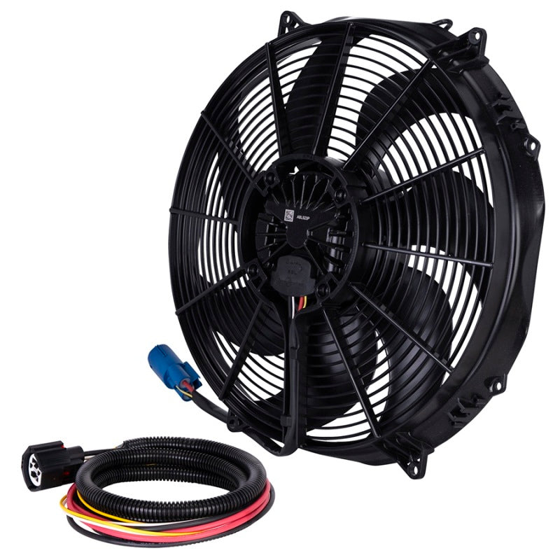 SPAL 500W 15.2in Flush Mount Brushless Fan w/Jumper Harness