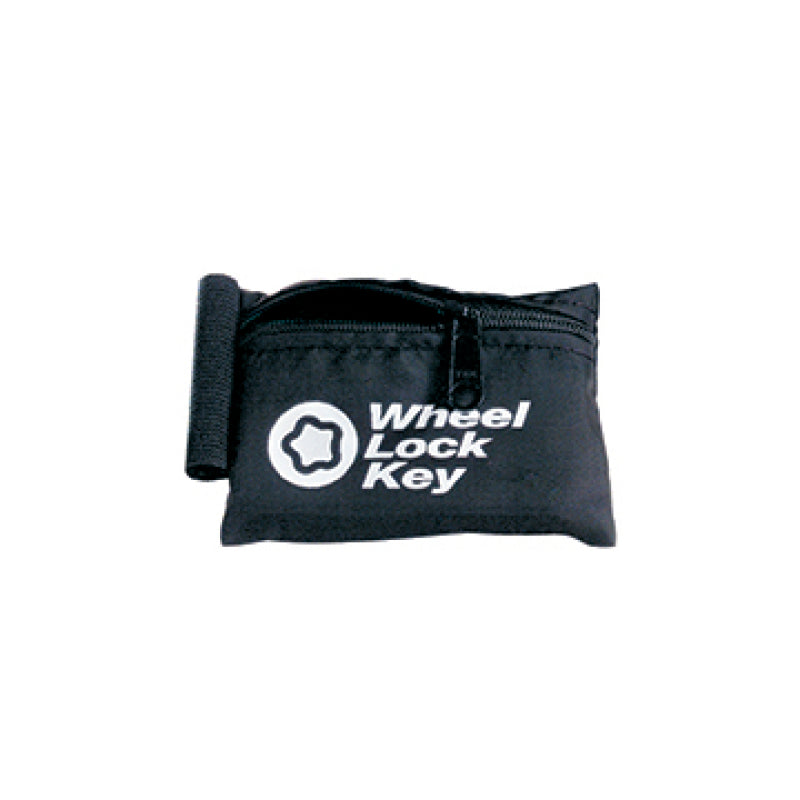 Wheel Lock Key Storage Pouch