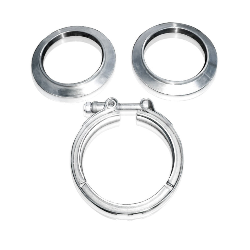V-band kit  3-1/2in Kit Includes Clamp & Flanges