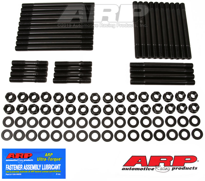 BBC Head Stud Kit 6pt w/Merlin Cylinder Heads