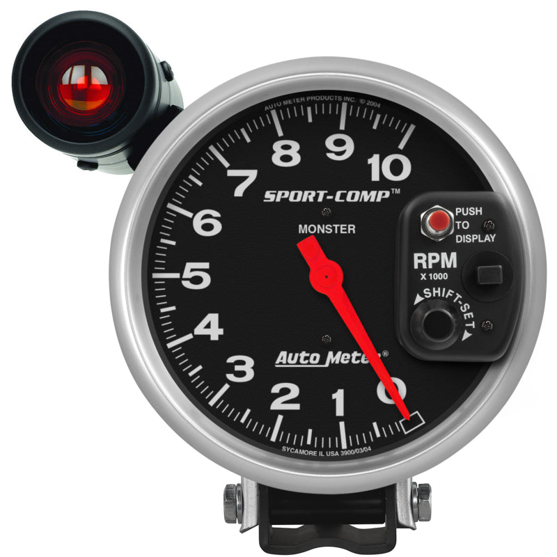 5in Sport Comp Monster Tach w/Shift Light