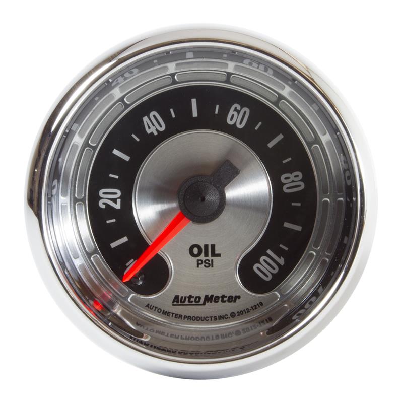 2-1/16 A/M Oil Pressure Gauge 0-100psi