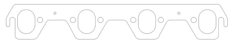 MLS Exhaust Gasket - SBF 1.127 x 1.750 Port