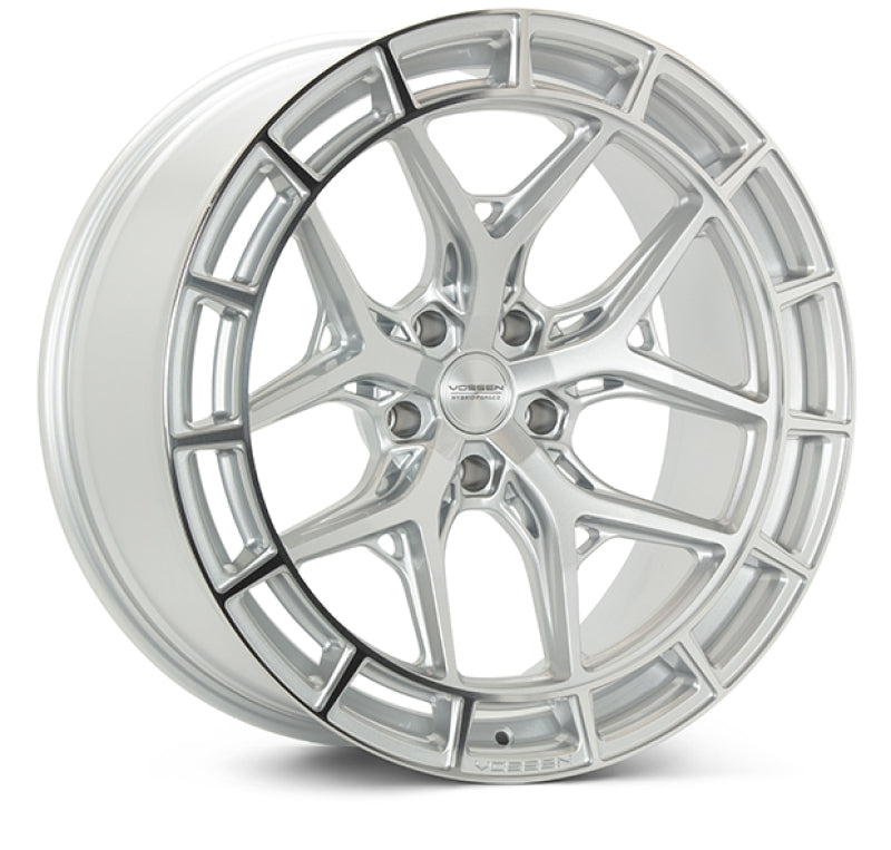 Vossen HFX-1 20x10.5 - 5x112 - ET25 - Deep - 66.5 - Silver Polished Wheel