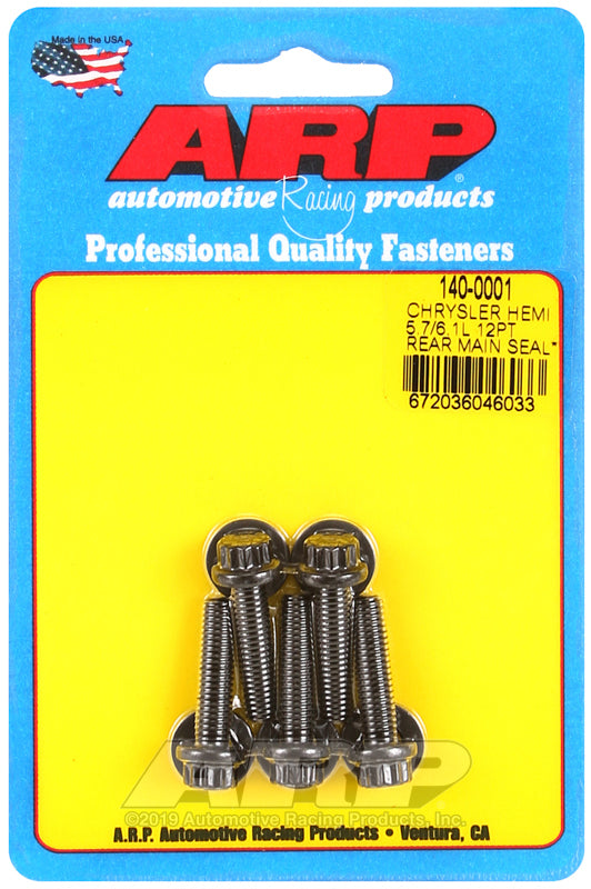Rear Motor Cover Bolt Kit Mopar 5.7/6.1L Hemi