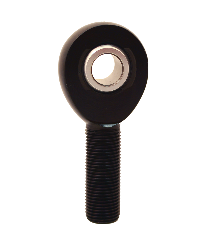 Rod End - 1/2in x 5/8in RH Aluminum - Male Blk