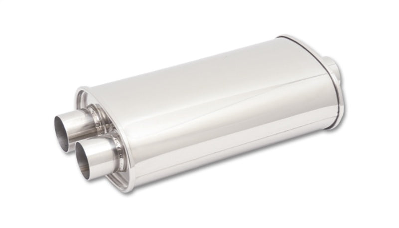 STREETPOWER Oval Muffler 3in inlet