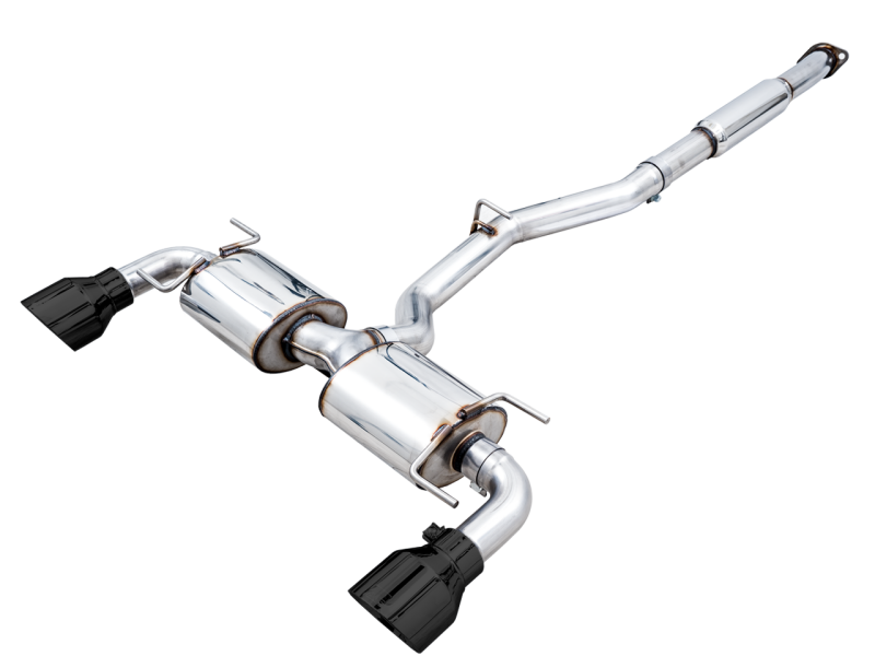 BRZ GR86 FR-S Exhaust Dual Outlet Black Tips