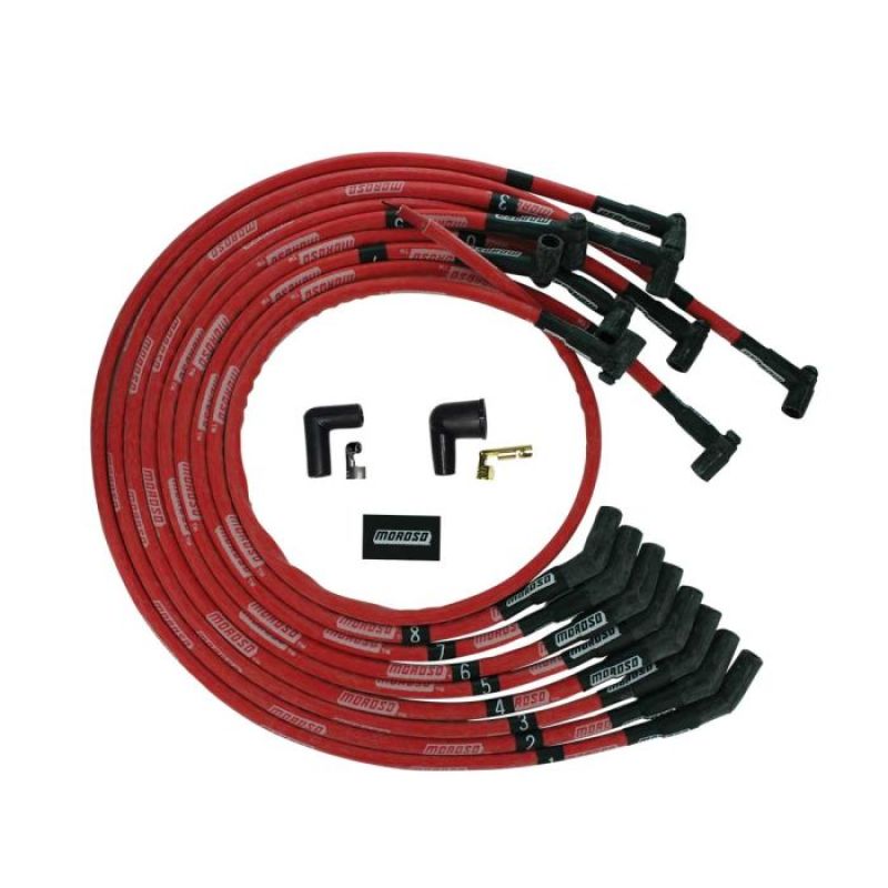 Ultra Plug Wire Set BBC Under V/C Red