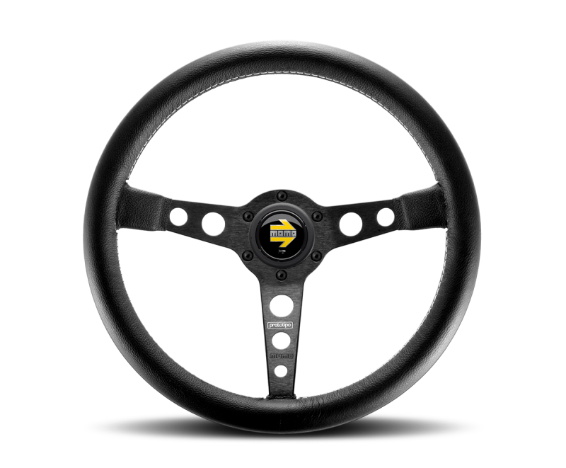 Prototipo Steering Wheel Black Leather