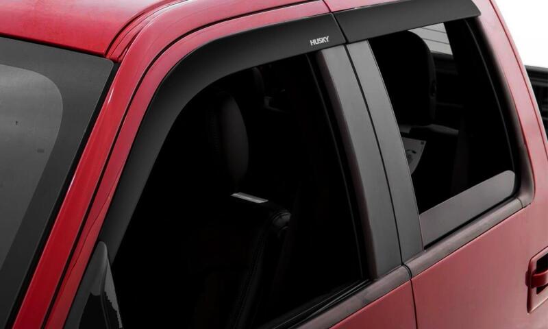 Husky Liners 17-24 Nissan Titan CC Ventvisor Low Profile (4pc) - Smoke