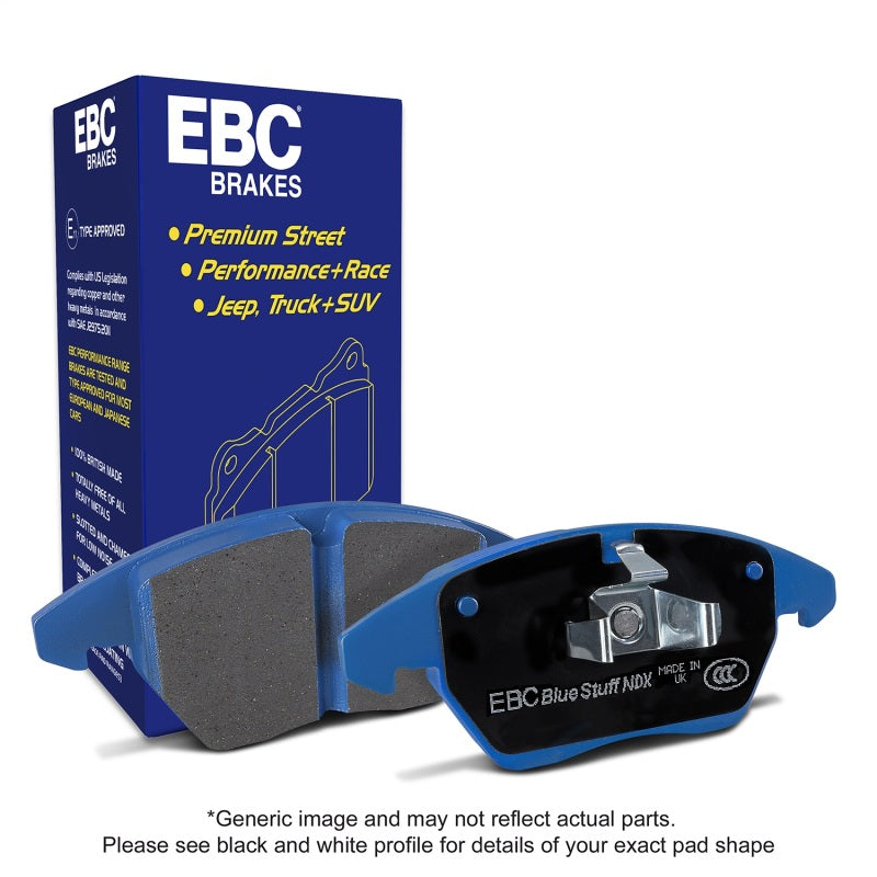 EBC 14-20 BMW i8 Bluestuff Rear Brake Pads