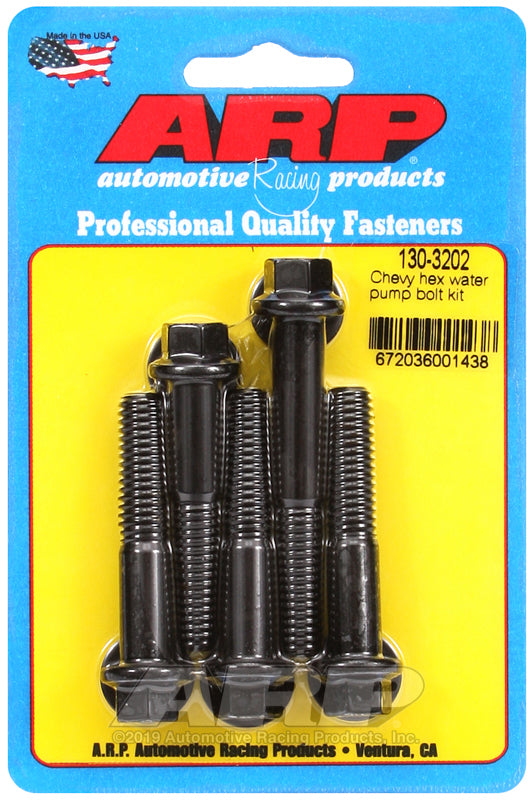 Chevy Water Pump Bolt Kit - 6pt.