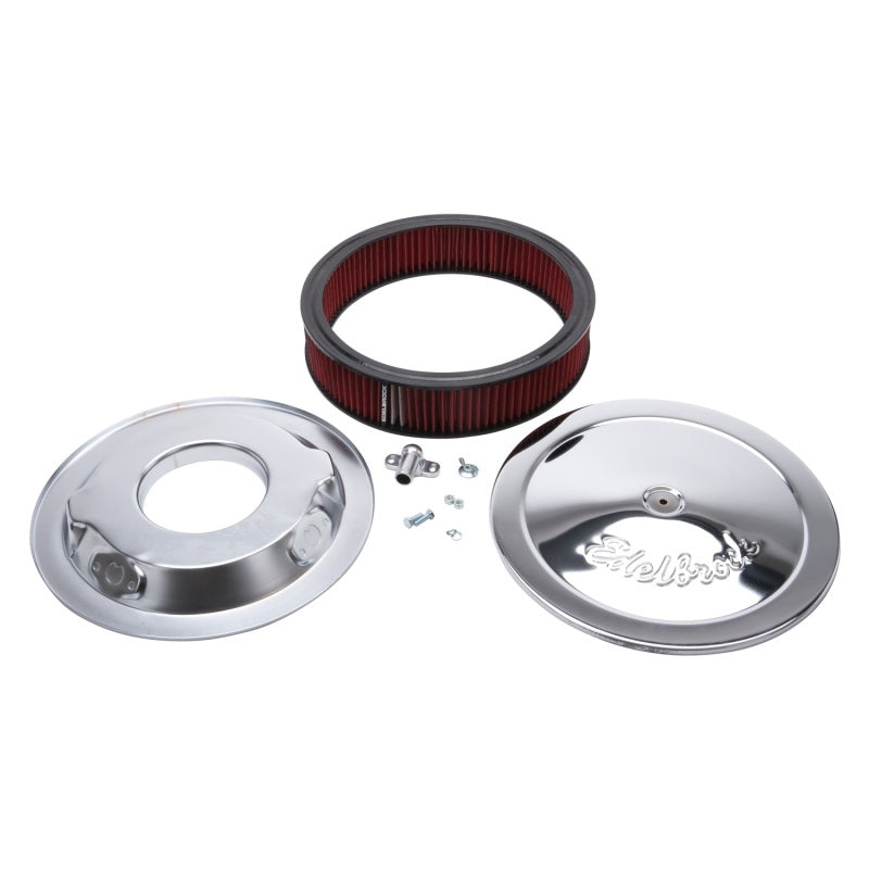 Pro-Flow Air Cleaner Kit 14in x 3in Chrome