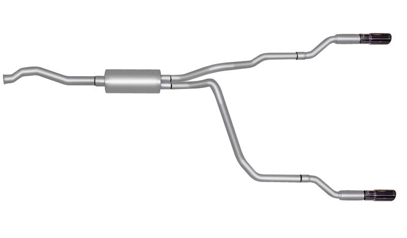Cat-Back Dual Split Exha ust System  Aluminized