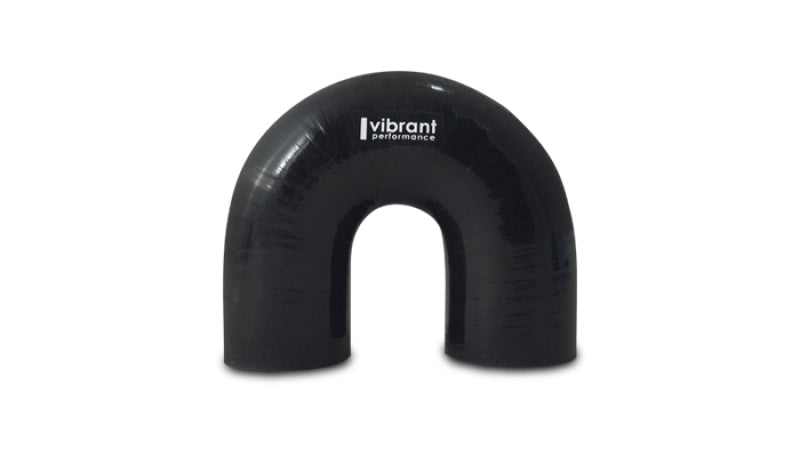 Vibrant 180 Degree Elbow 2.50in ID x 3.875in Leg Length Silicone Hose Coupler