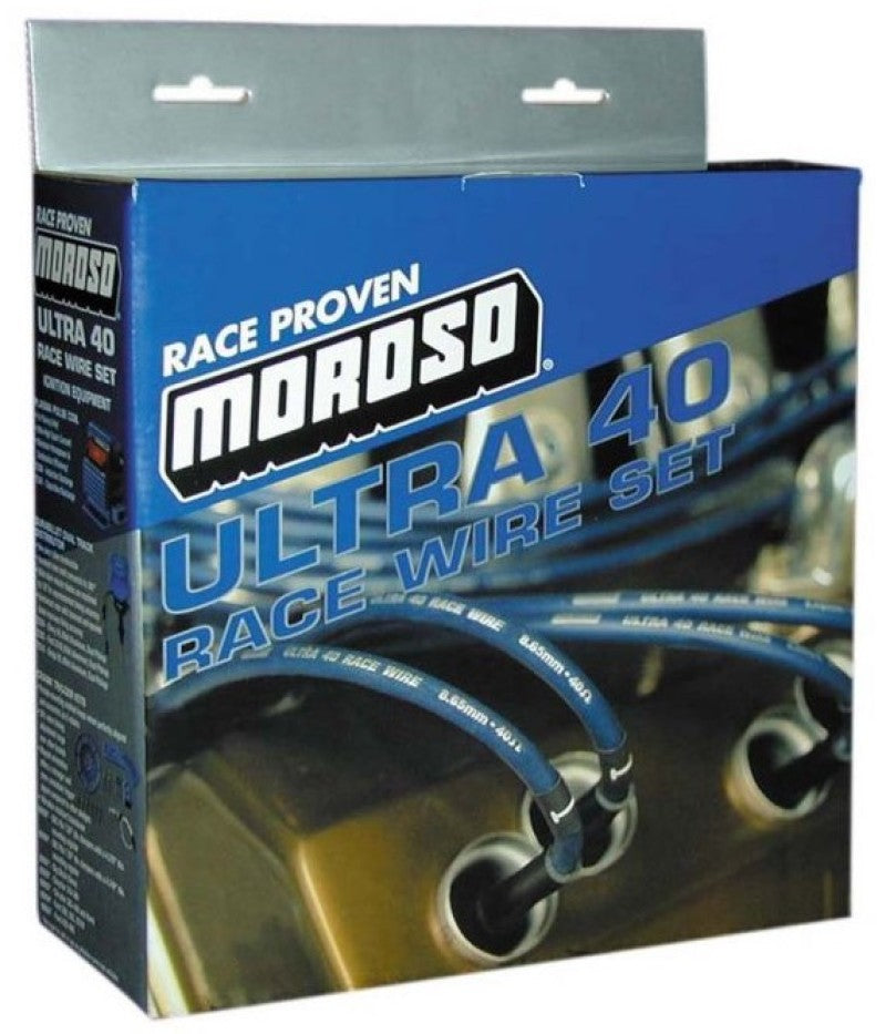 Ultra 40 Plug Wire Set BBC Non-HEI  Red
