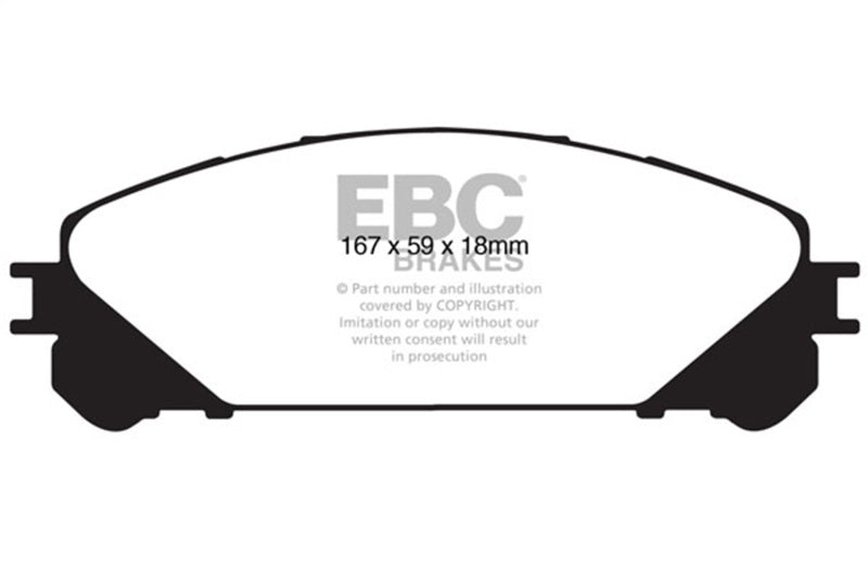 Brake Pads RedStuff Front Toyota / Lexus