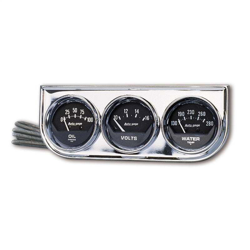 2in Chrm Mech.Gauge Pnl