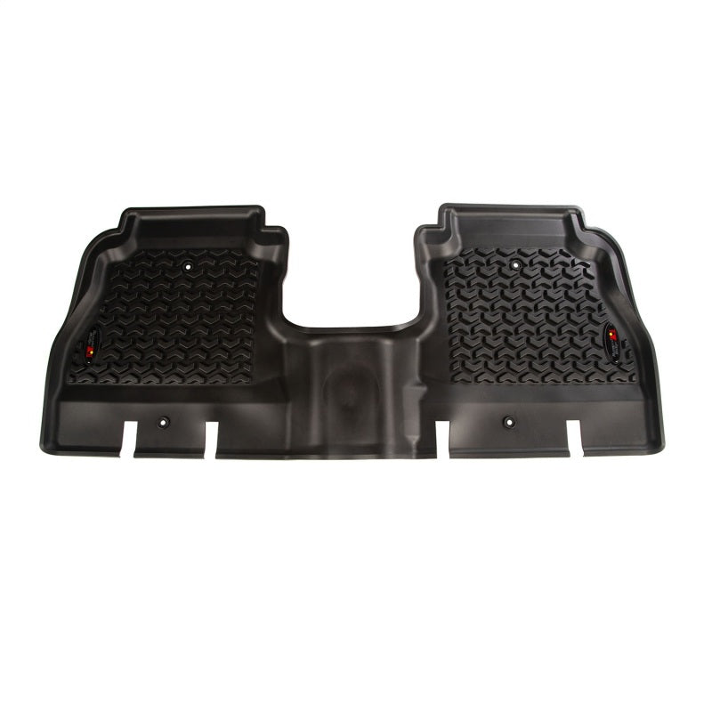 Rear Floor Liners Black 18-   Jeep Wrangler JL
